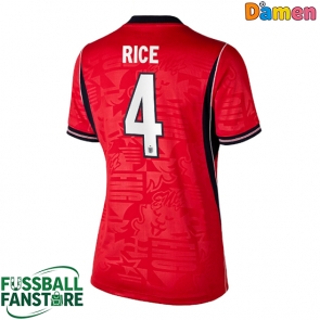 England Declan Rice #4 Replik Auswärtstrikot Damen WM 2026 Kurzarm